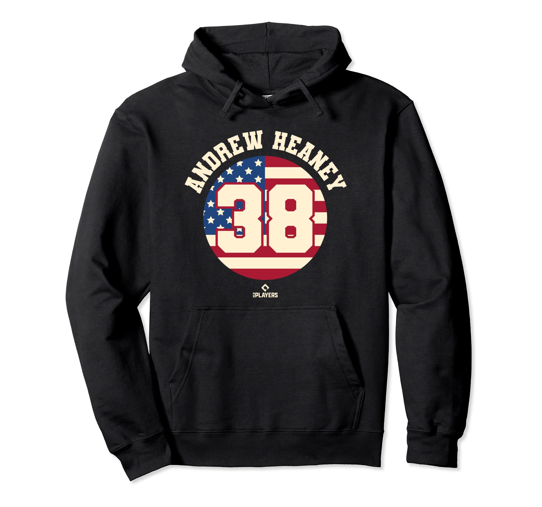 Andrew Heaney Flag Patriotic Los Hoodie - Fun Novelty Design for Adults - T-Shirt, Sweatshirt, Hoodie