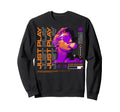 Y2K Just Play Bold Urban Sweatshirt - Casual Everyday Wear for Adults - T-Shirt, Sweatshirt, Hoodie