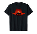 Cowboy Outlaw Western T-Shirt - Custom Art Print Unisex - T-Shirt, Sweatshirt, Hoodie