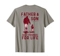 Father And Son Best Friends Life T-Shirt - Novelty Apparel for Adults - T-Shirt, Sweatshirt, Hoodie