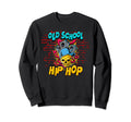 Old School Hip Hop Sweatshirt - Minimalist Print for Adults - T-Shirt, Sweatshirt, Hoodie