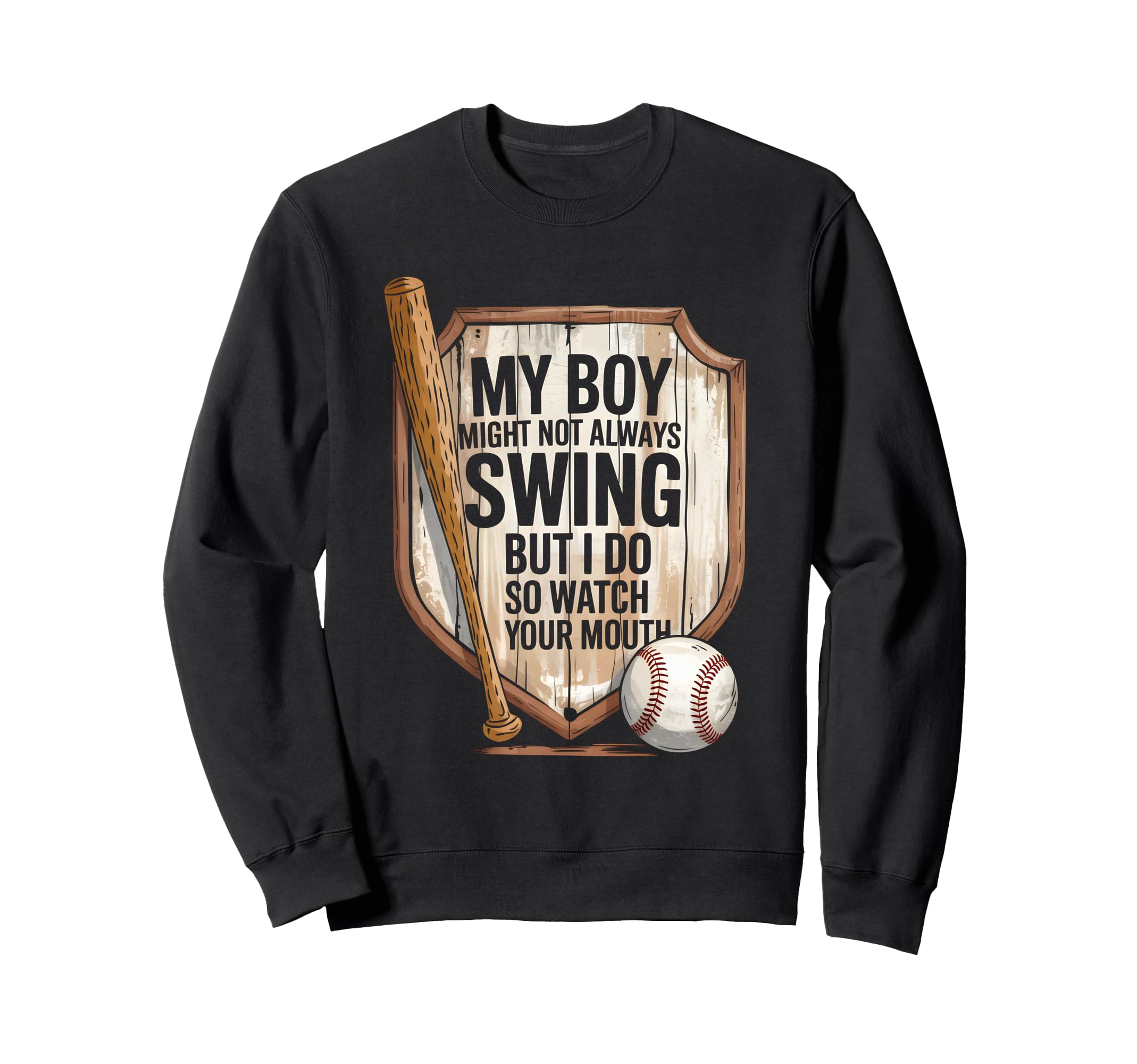 My Might Not Always Swing But I Do Sweatshirt - Graphic Print Unisex - T-Shirt, Sweatshirt, Hoodie