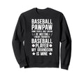 Favorite Baseball Player Pawpaw Sweatshirt - Fun Novelty Design for Adults - T-Shirt, Sweatshirt, Hoodie
