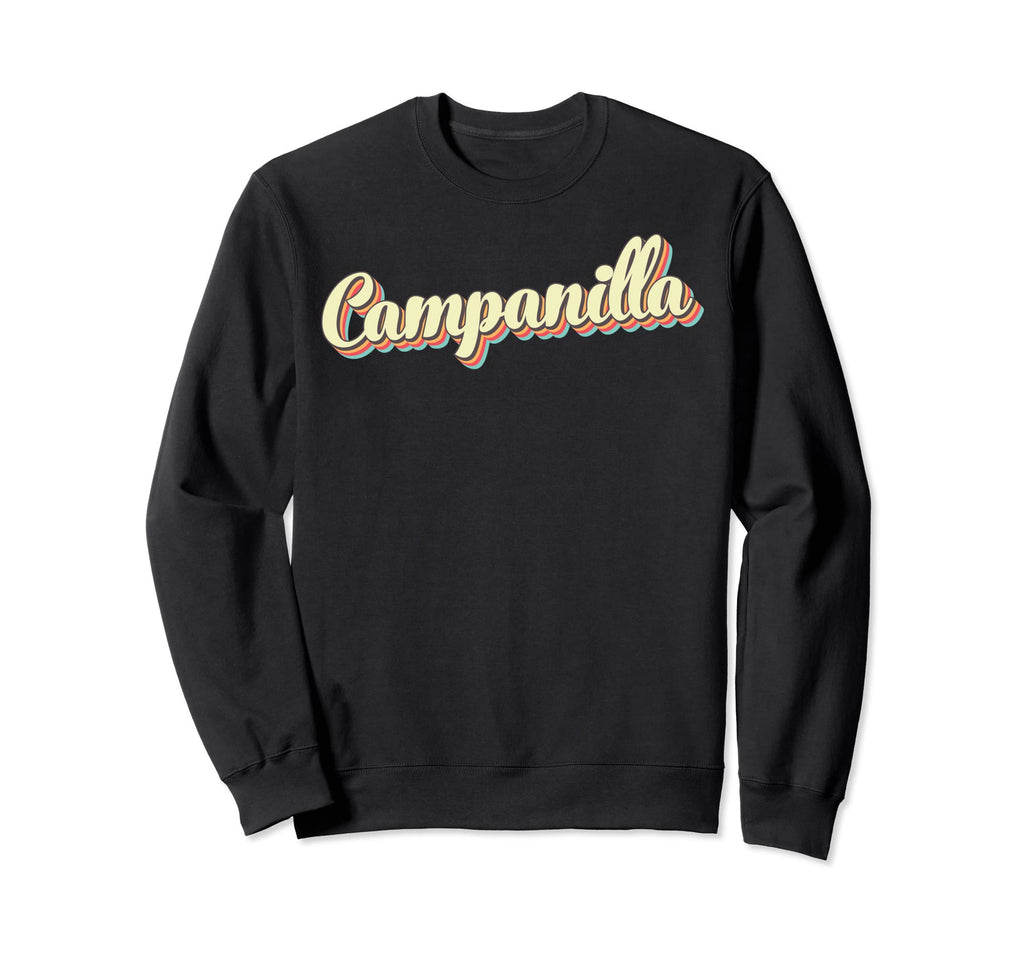 Campanilla Art Baseball Font Sweatshirt - Unique Graphic Unisex - T-Shirt, Sweatshirt, Hoodie