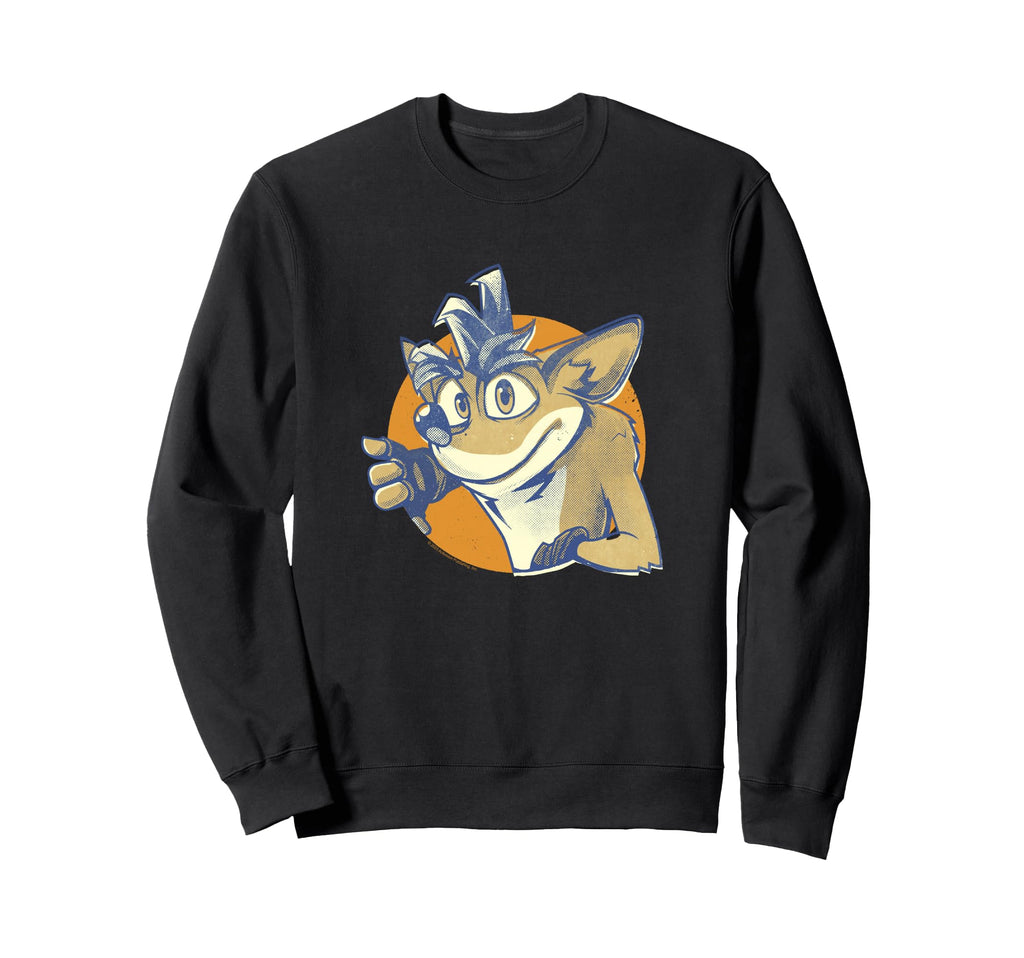Crash Team Rumble Distressed Sweatshirt - Fun Novelty Design for Adults - T-Shirt, Sweatshirt, Hoodie