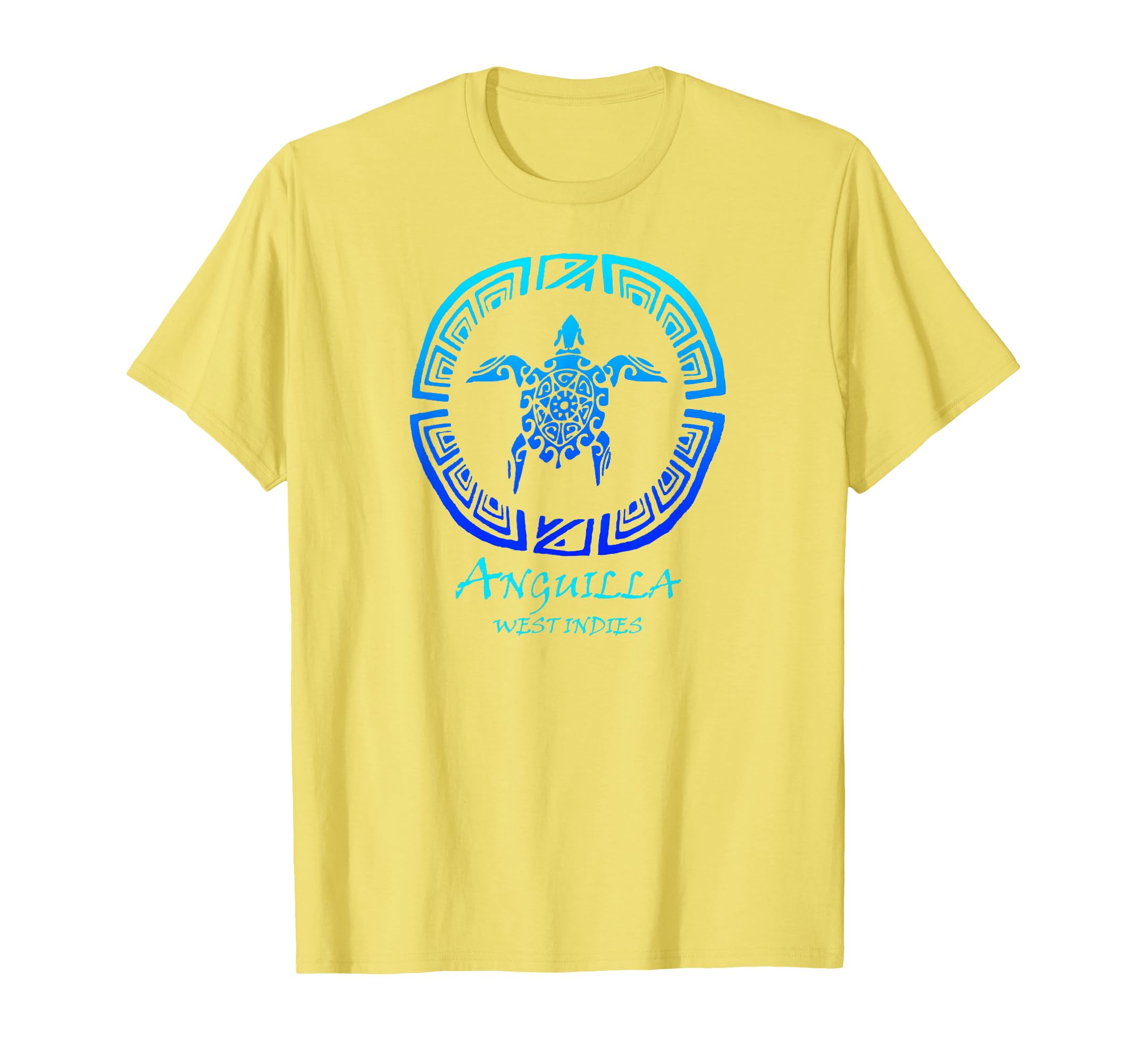 Anguilla West Indies Tribal Turtle Vacation T-Shirt - Unique Graphic Unisex - T-Shirt, Sweatshirt, Hoodie