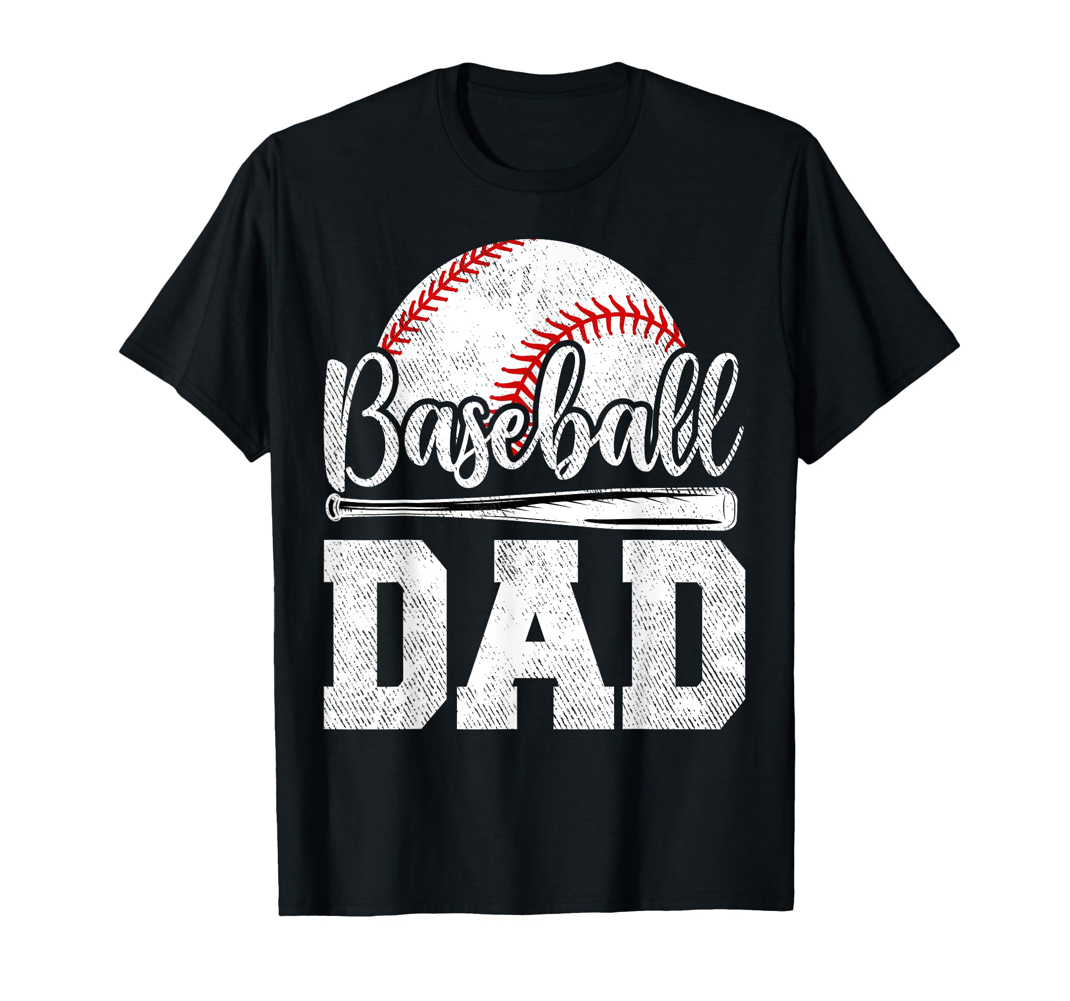 Baseball Dad Baseball Player Game Day T-Shirt - Minimalist Print Men Women - T-Shirt, Sweatshirt, Hoodie