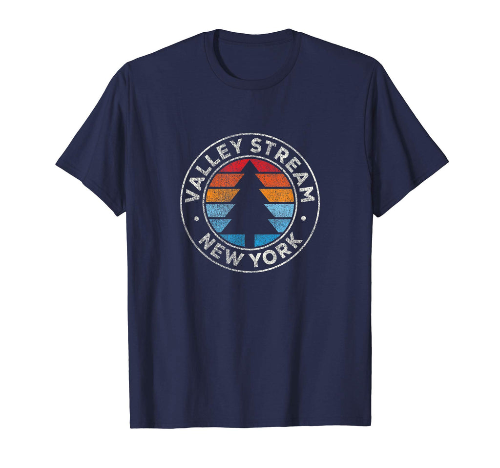 Valley Stream New York Ny 70S T-Shirt - Fun Novelty Design Men Women - T-Shirt, Sweatshirt, Hoodie