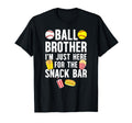 Ball Brother Snack Bar Baseball T-Shirt - Fun Novelty Design Unisex - T-Shirt, Sweatshirt, Hoodie