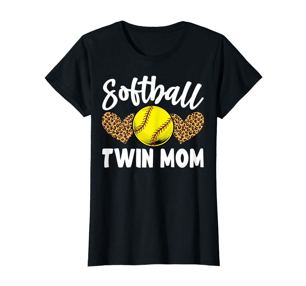 Softball Twin Mom Softball Mother T-Shirt - Streetwear Style for Adults - T-Shirt, Sweatshirt, Hoodie