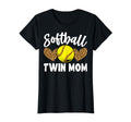 Softball Twin Mom Softball Mother T-Shirt - Streetwear Style for Adults - T-Shirt, Sweatshirt, Hoodie