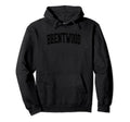 Brentwood Tn Distressed Black Varsity Hoodie - Fun Novelty Design Men Women - T-Shirt, Sweatshirt, Hoodie