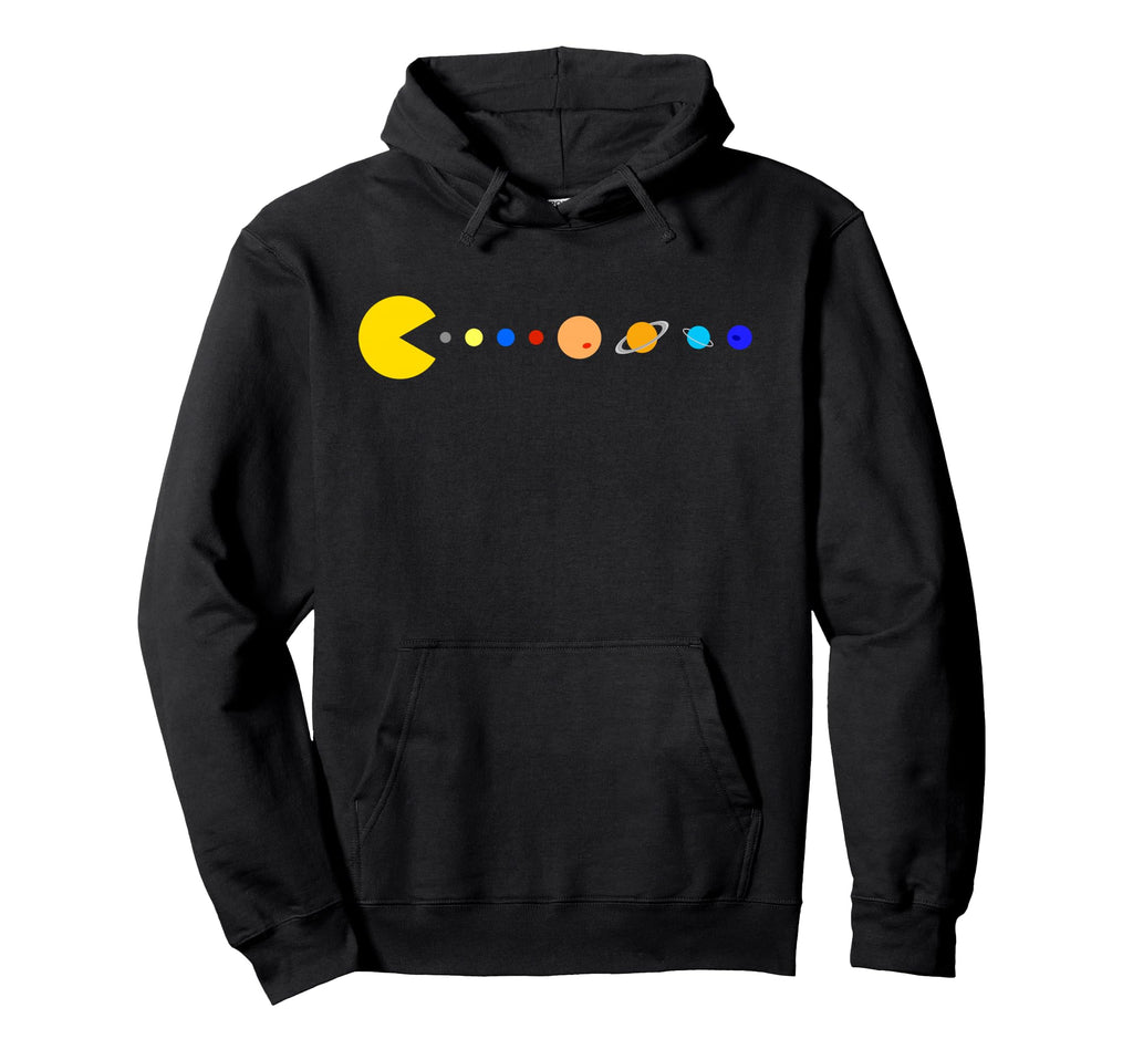 Funny Gamer Space Arcade Video Gaming Hoodie - Graphic Print for Adults - T-Shirt, Sweatshirt, Hoodie