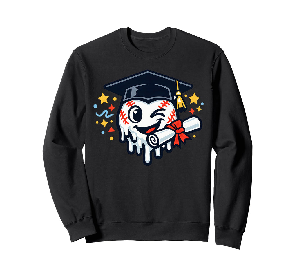 Ice Cream Drip Graduation Class Sweatshirt - Aesthetic Graphic Men Women - T-Shirt, Sweatshirt, Hoodie