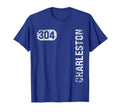 Charleston West Virginia 304 Area Code T-Shirt - Graphic Print Unisex - T-Shirt, Sweatshirt, Hoodie