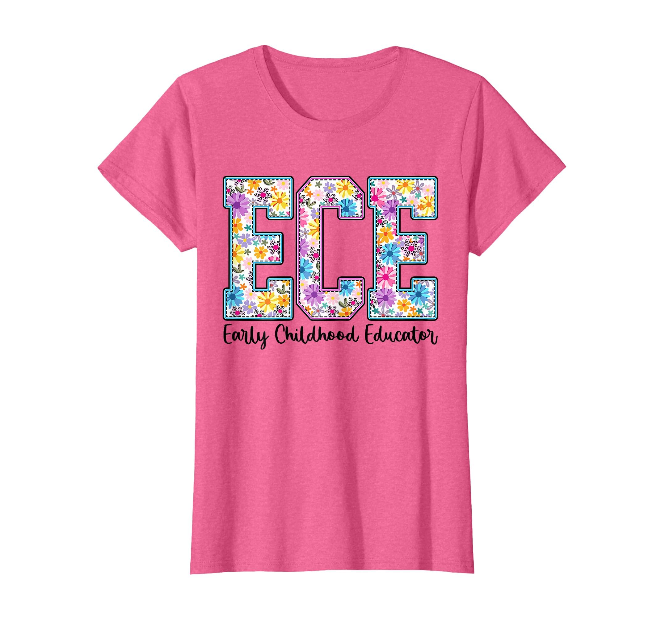 Ece Early Childhood Educator Boho T-Shirt - Unique Graphic for Adults - T-Shirt, Sweatshirt, Hoodie