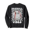 Funny Leopard Baseball Vibes Game Day Sweatshirt - Graphic Print Men Women - T-Shirt, Sweatshirt, Hoodie