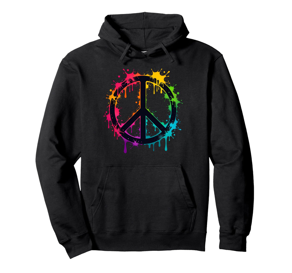 60S 70S Flower Power Groovy Love Peace Hoodie - Unique Graphic for Adults - T-Shirt, Sweatshirt, Hoodie