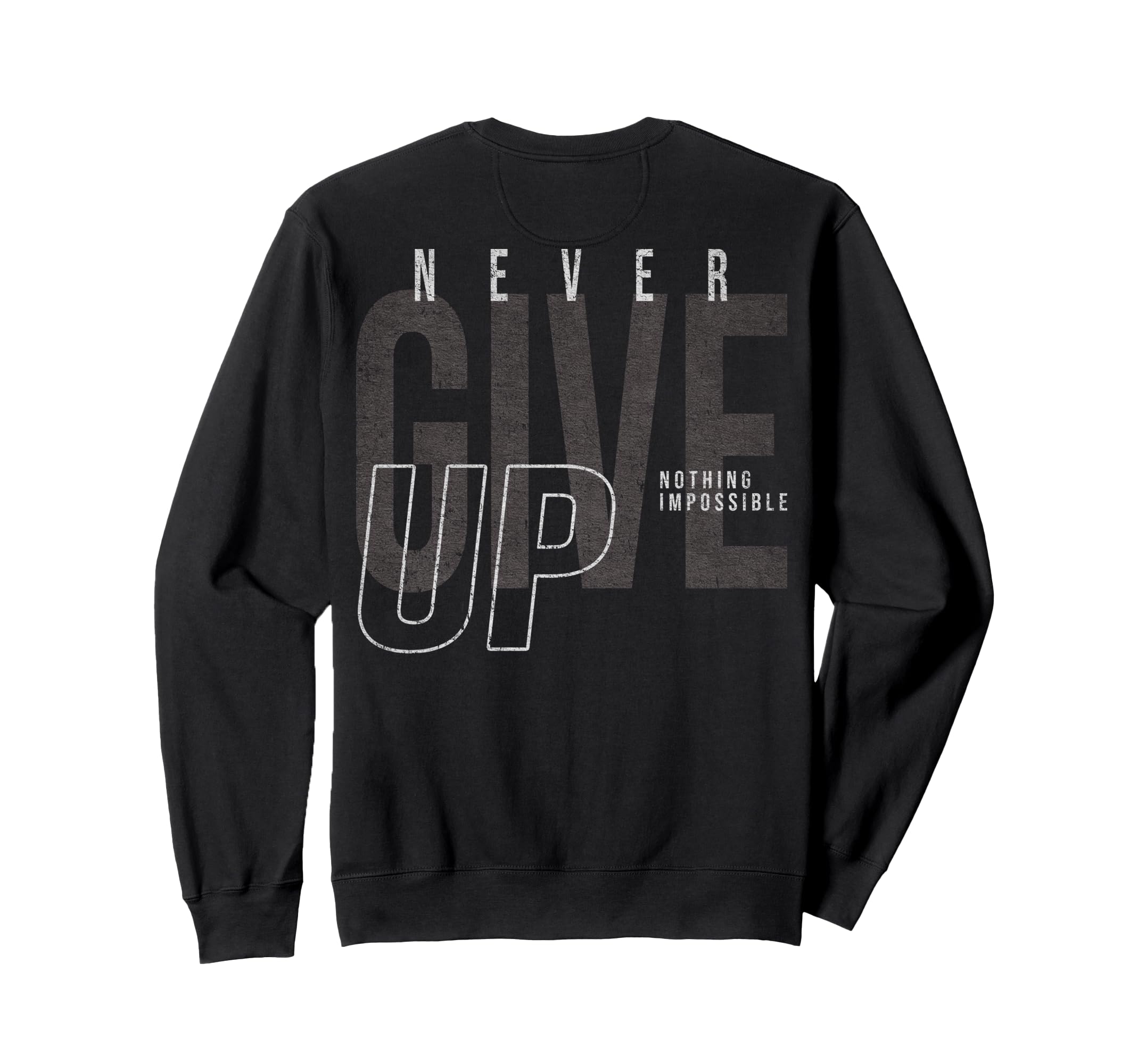 Fitness Y2K Gym Training Back Sweatshirt - Casual Everyday Wear for Adults - T-Shirt, Sweatshirt, Hoodie
