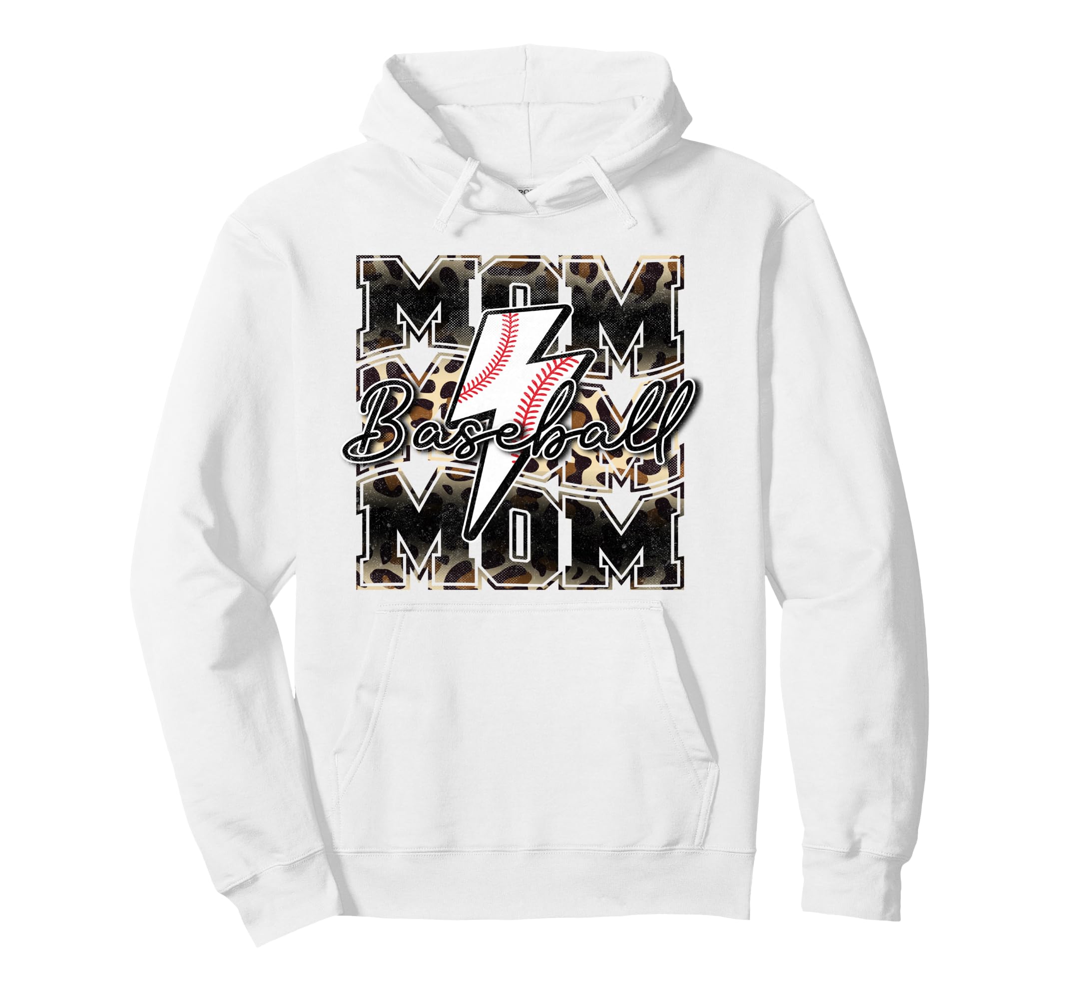 Baseball Mom Mama Baseball Life Hoodie - Casual Everyday Wear Unisex - T-Shirt, Sweatshirt, Hoodie