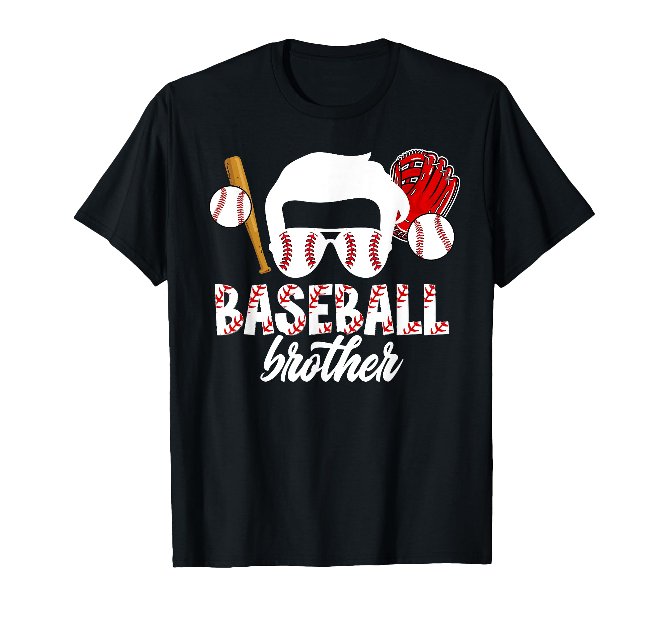 Baseball Brother Baseball Players Brother T-Shirt - Novelty Apparel Unisex - T-Shirt, Sweatshirt, Hoodie