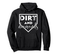 Dirt And Diamonds Baseball Lover Gift Hoodie - Aesthetic Graphic Unisex - T-Shirt, Sweatshirt, Hoodie