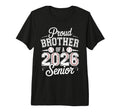 Proud Brother 2026 Senior Baseball T-Shirt - Trendy Graphic Unisex - T-Shirt, Sweatshirt, Hoodie