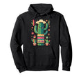 Cactus Serape Succulent Plant Cacti Hoodie - Minimalist Print Men Women - T-Shirt, Sweatshirt, Hoodie