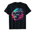 Skull Vaporwave Retrowave Aesthetic T-Shirt - Streetwear Style Men Women - T-Shirt, Sweatshirt, Hoodie