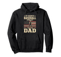 My Favorite Baseball Player Calls Me Dad Hoodie - Novelty Apparel Unisex - T-Shirt, Sweatshirt, Hoodie