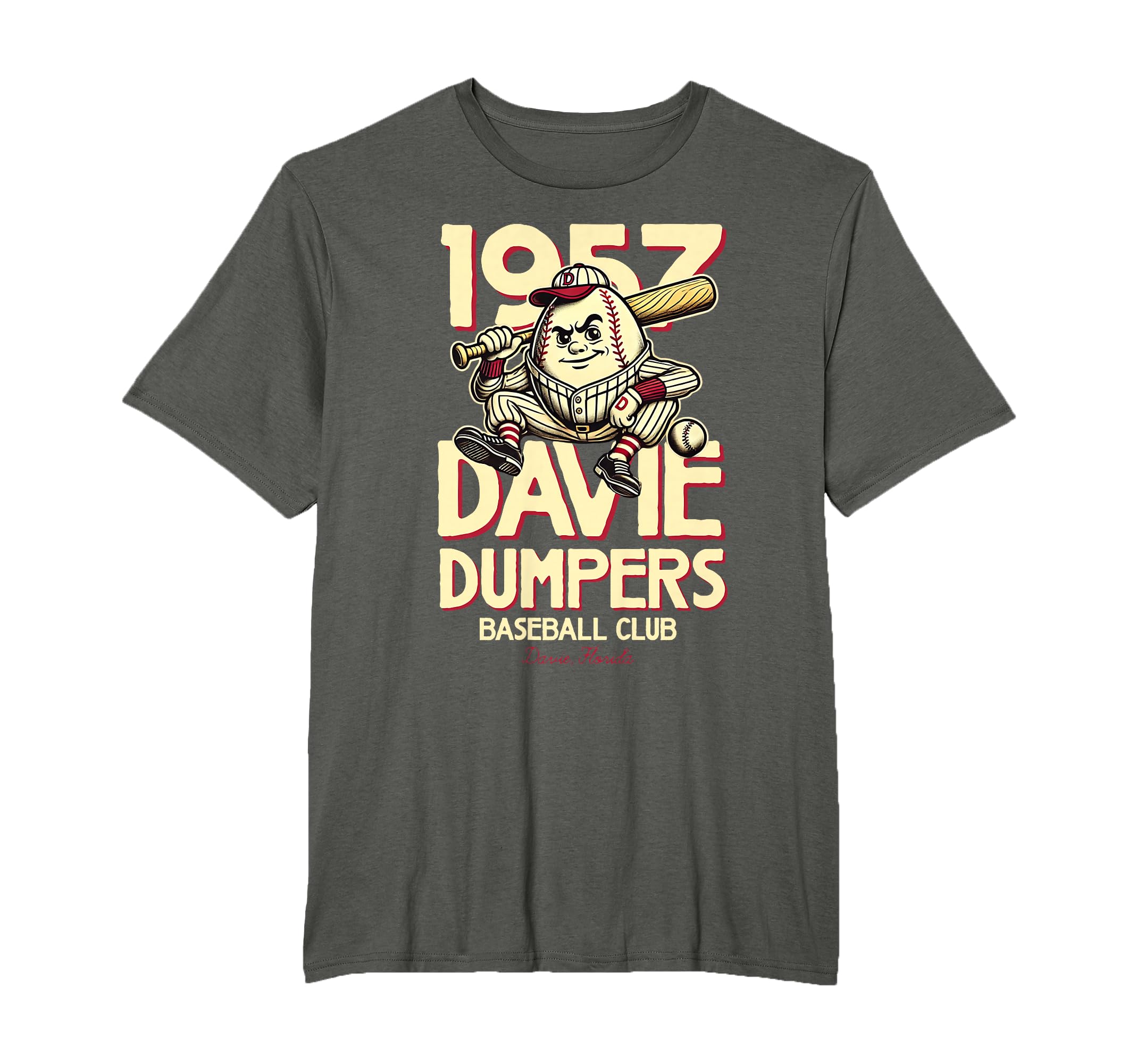 Minor League Baseball Davie Dumpers T-Shirt - Casual Everyday Wear Unisex - T-Shirt, Sweatshirt, Hoodie