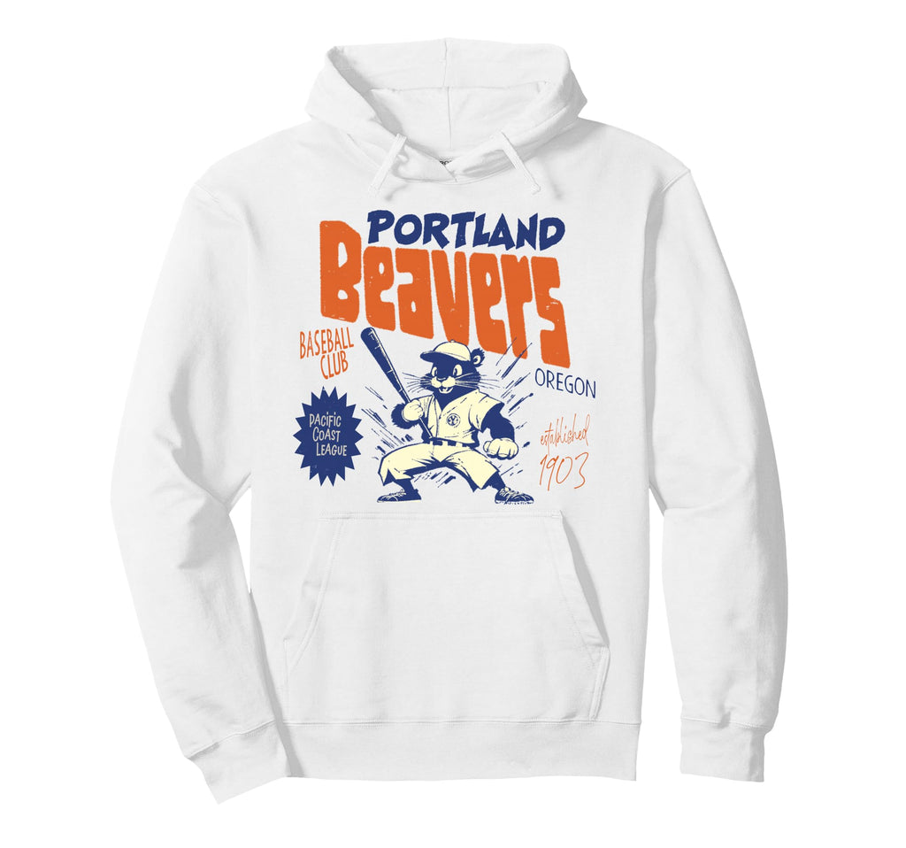 Portland Beavers Baseball Team Hoodie - Casual Everyday Wear for Adults - T-Shirt, Sweatshirt, Hoodie
