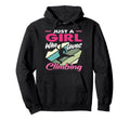 Just Who Loves Climbing Rock Climber Hoodie - Novelty Apparel Men Women - T-Shirt, Sweatshirt, Hoodie
