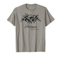 Antigua West Indies Floral Band T-Shirt - Custom Art Print for Adults - T-Shirt, Sweatshirt, Hoodie