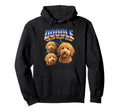 Doodle 80S Dog Lover Funny 90S Hoodie - Fun Novelty Design for Adults - T-Shirt, Sweatshirt, Hoodie