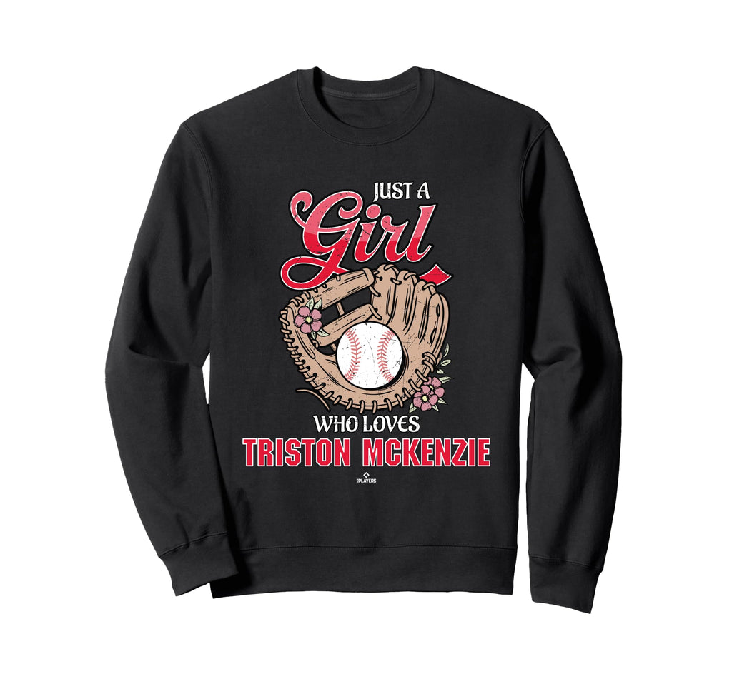 Just Who Loves Triston Mckenzie Sweatshirt - Graphic Print for Adults - T-Shirt, Sweatshirt, Hoodie