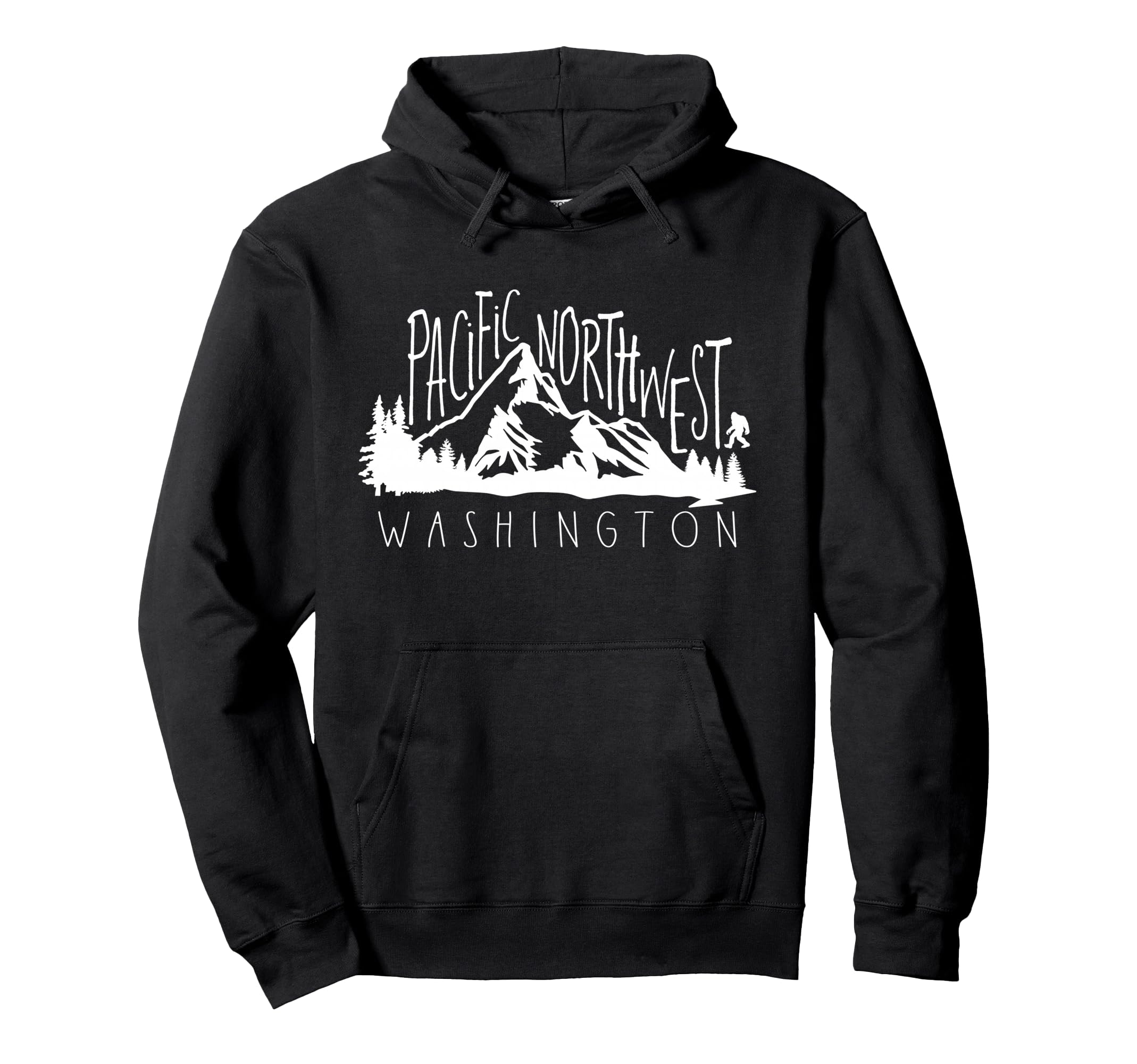 Survivalisttees Pacific Northwest Hoodie - Unique Graphic for Adults - T-Shirt, Sweatshirt, Hoodie