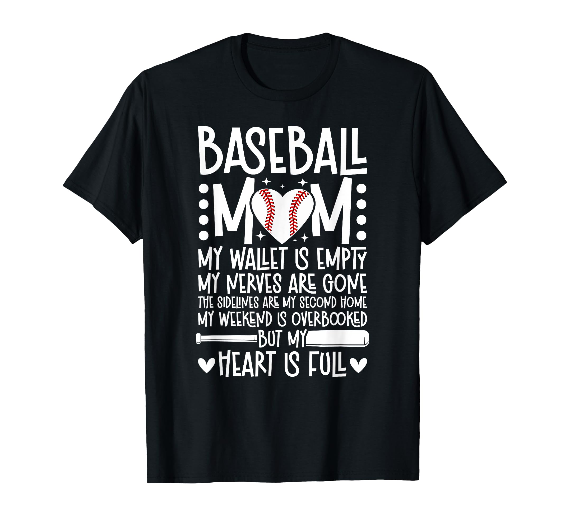 Proud Baseball Mom Baseball Player Mom T-Shirt - Streetwear Style Unisex - T-Shirt, Sweatshirt, Hoodie