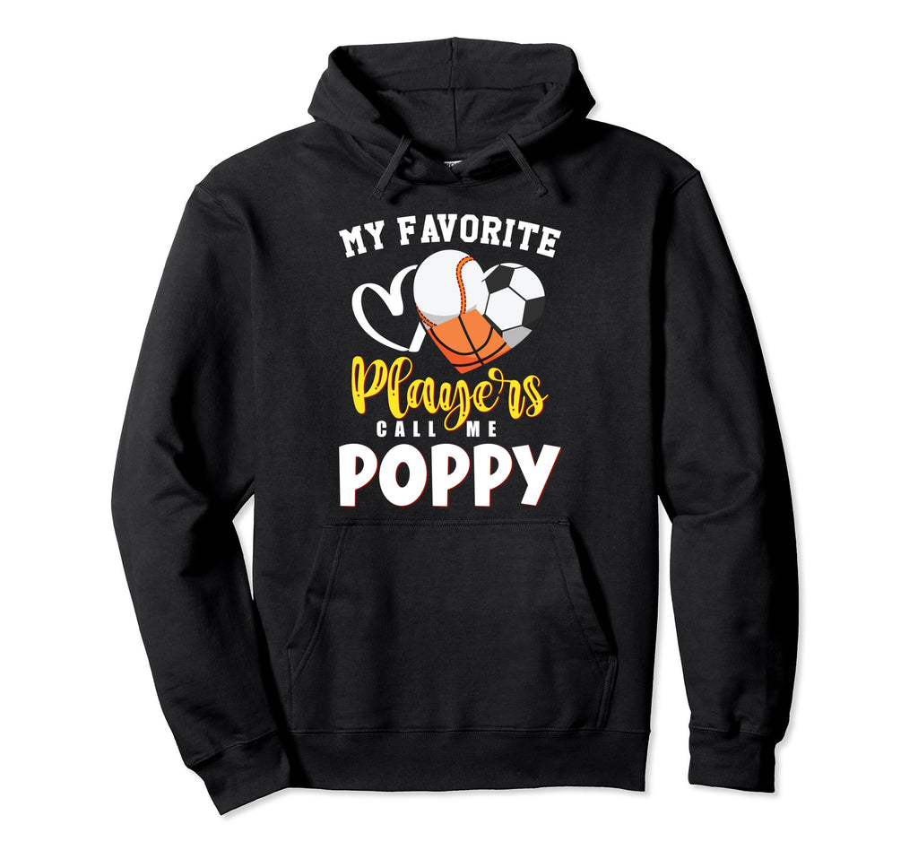 Poppy My Favorite Baseball Soccer Hoodie - Minimalist Print for Adults - T-Shirt, Sweatshirt, Hoodie