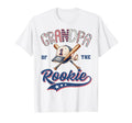Grandpa Rookie Year 1St Birthday T-Shirt - Fun Novelty Design for Adults - T-Shirt, Sweatshirt, Hoodie