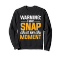Photo Camera Photographer Flash Sweatshirt - Fun Novelty Design Unisex - T-Shirt, Sweatshirt, Hoodie
