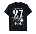 Number 27 Biggest Fan Baseball T-Shirt - Casual Everyday Wear for Adults - T-Shirt, Sweatshirt, Hoodie