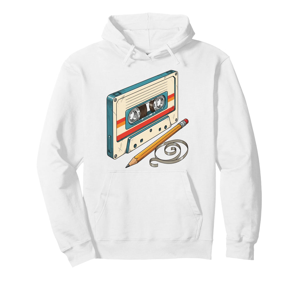 Grunge Cassettes Cassette Tapes Hoodie - Casual Everyday Wear Unisex - T-Shirt, Sweatshirt, Hoodie