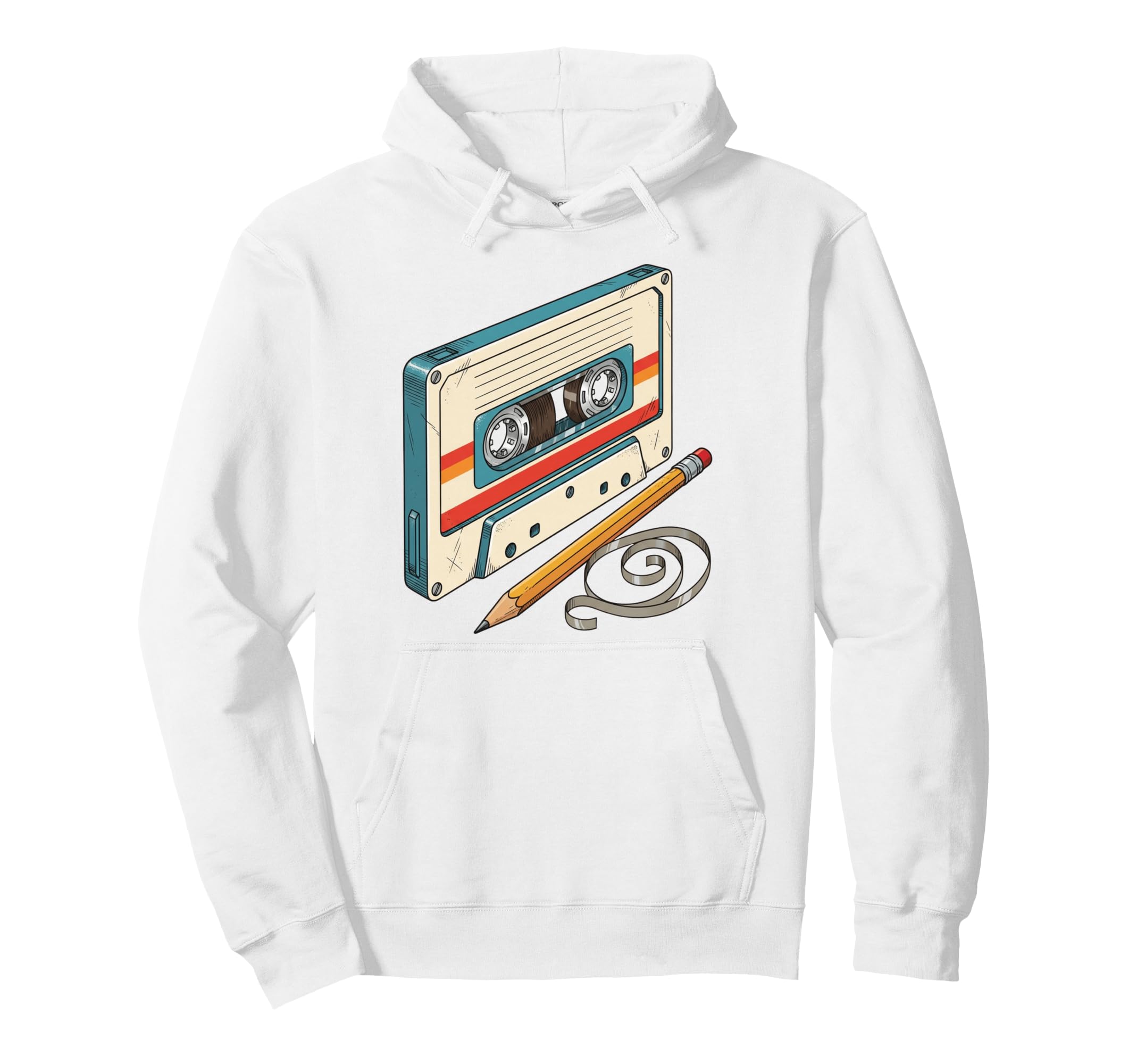 Grunge Cassettes Cassette Tapes Hoodie - Casual Everyday Wear Unisex - T-Shirt, Sweatshirt, Hoodie