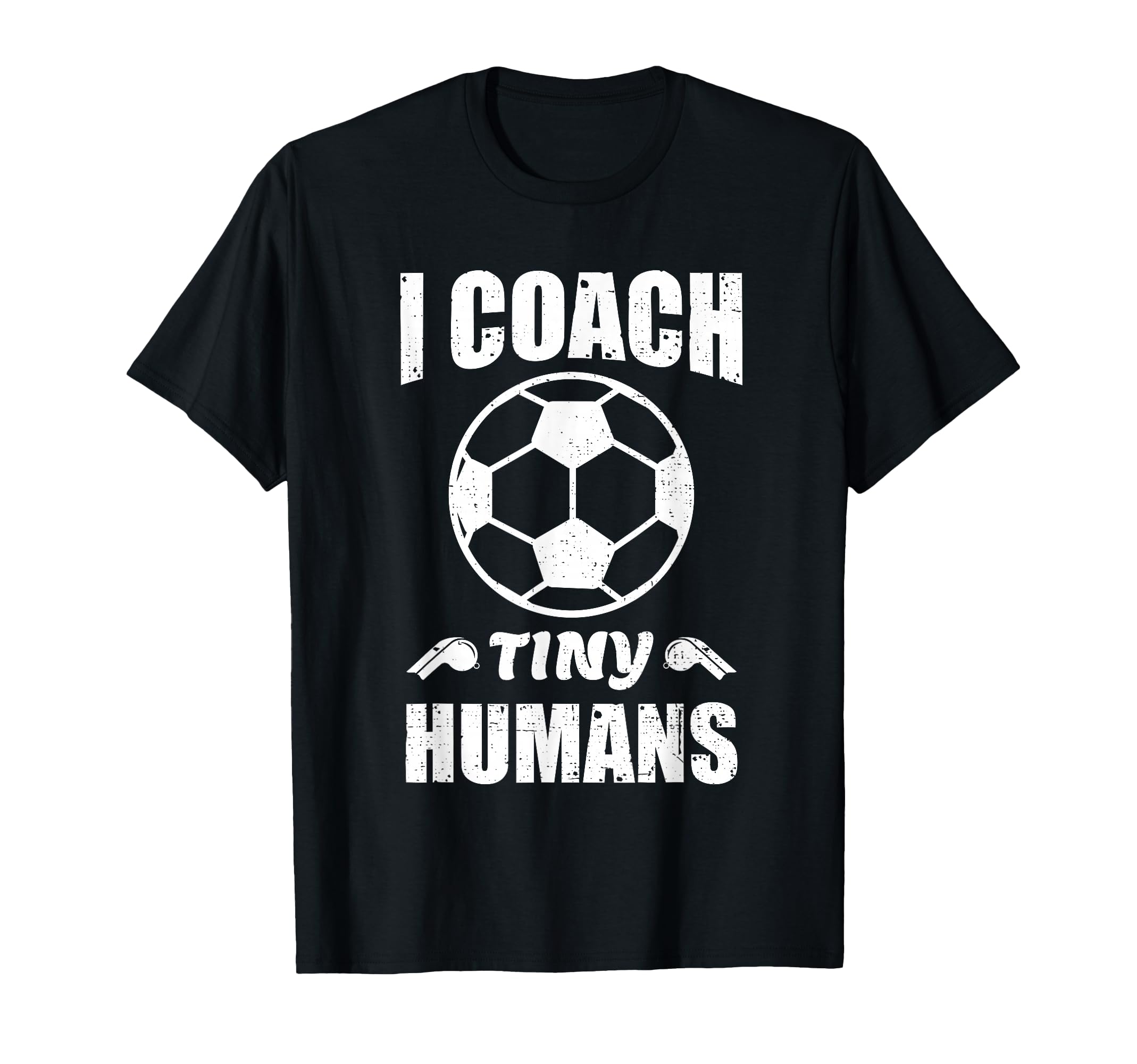 I Coach Tiny Humans Soccer Ball Fun T-Shirt - Trendy Graphic for Adults - T-Shirt, Sweatshirt, Hoodie