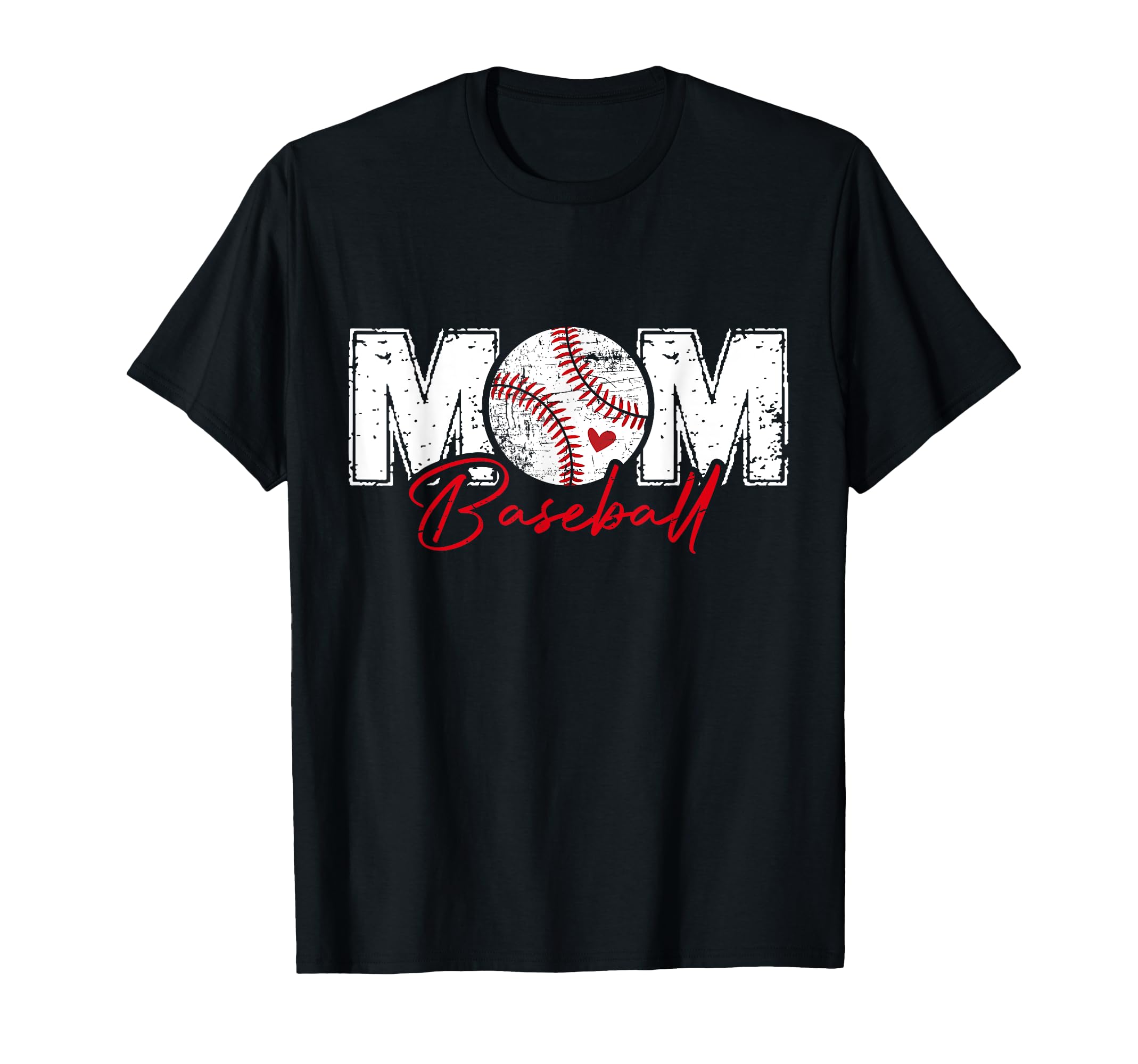 Baseball Mom Mothers Day T-Shirt - Casual Everyday Wear Unisex - T-Shirt, Sweatshirt, Hoodie