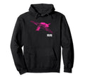 Vaporwave Crane Japanese Writing Hoodie - Casual Everyday Wear Men Women - T-Shirt, Sweatshirt, Hoodie