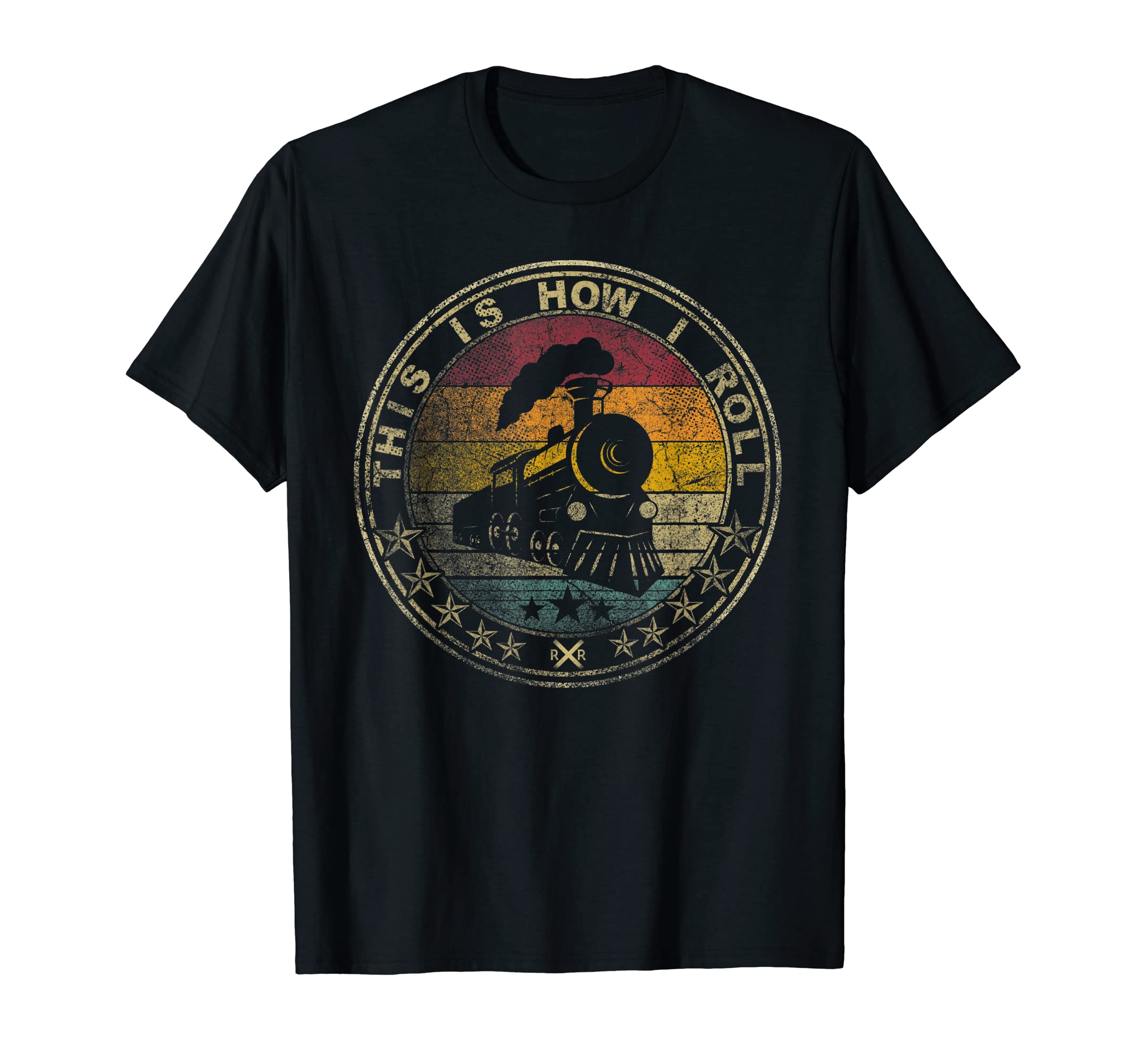 This Is How I Roll Train Engine Model T-Shirt - Aesthetic Graphic Unisex - T-Shirt, Sweatshirt, Hoodie