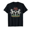 Nigeria Coat Arms National Emblem T-Shirt - Unique Graphic Unisex - T-Shirt, Sweatshirt, Hoodie
