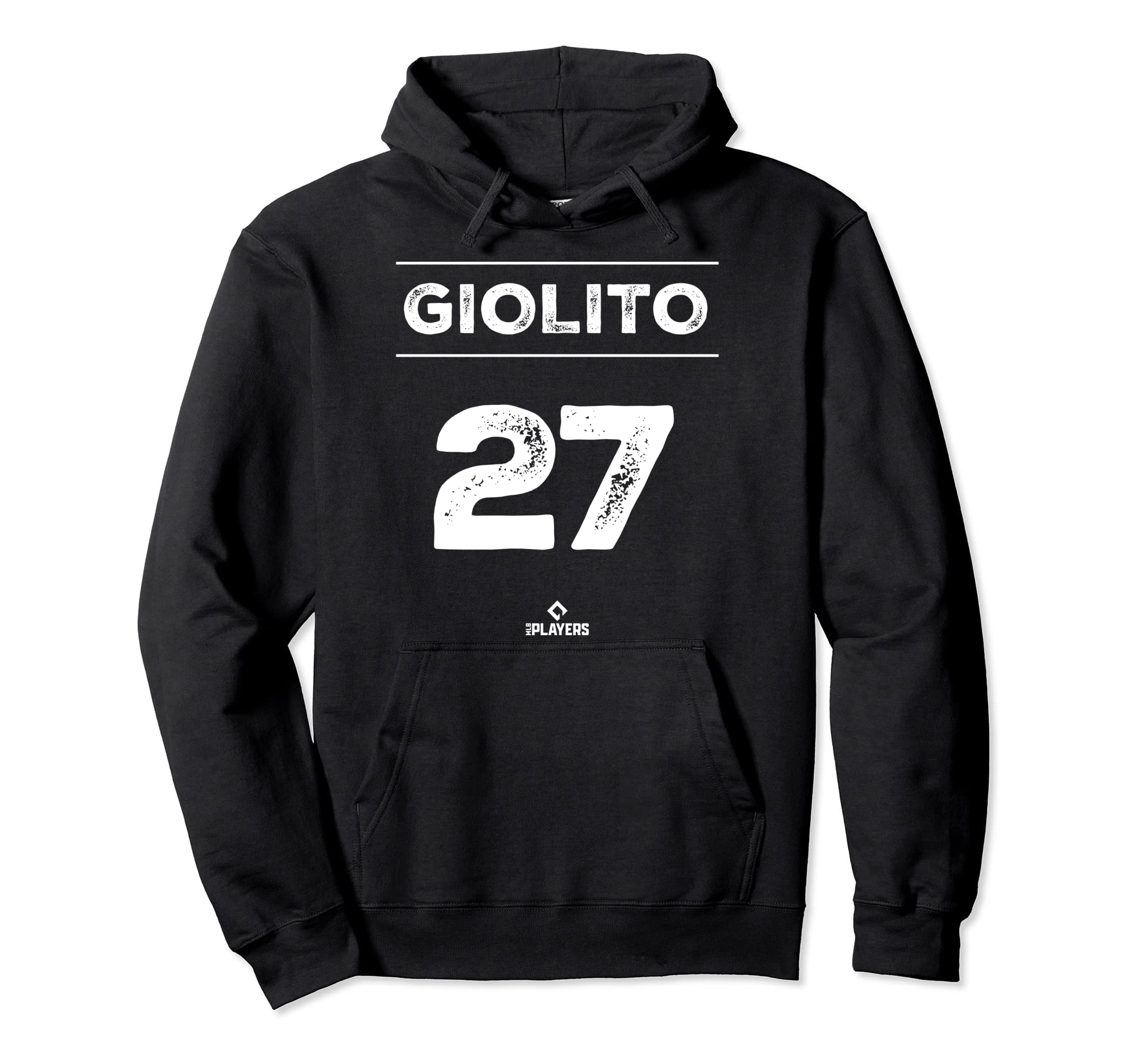 Lucas Giolito 27 Mlbpa Chicago Illinois Hoodie - Graphic Print Unisex - T-Shirt, Sweatshirt, Hoodie